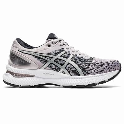 Női Asics Gel-Nimbus 22 Knit Futócipő AS3408761 Rózsaszín/Titán